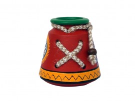 Earthen Pen stand - Red